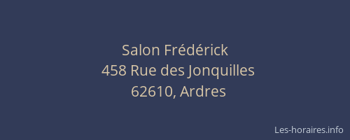 Salon Fr&eacute;d&eacute;rick