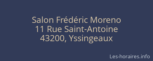 Salon Frédéric Moreno