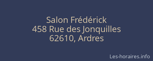 Salon Frédérick