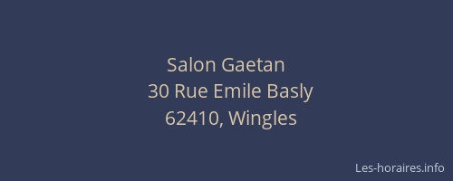 Salon Gaetan