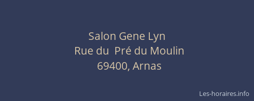 Salon Gene Lyn