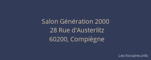 Salon Génération 2000