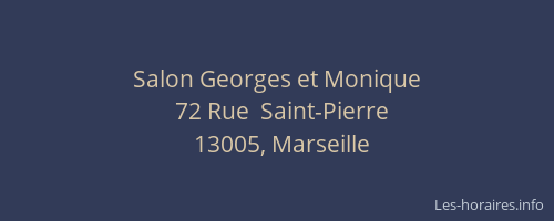 Salon Georges et Monique