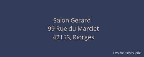 Salon Gerard