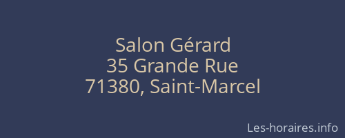 Salon Gérard