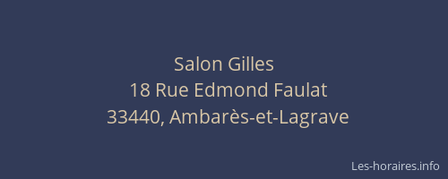 Salon Gilles