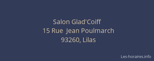 Salon Glad'Coiff