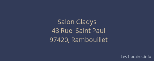 Salon Gladys