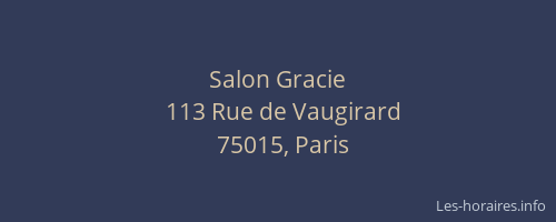 Salon Gracie