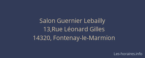 Salon Guernier Lebailly