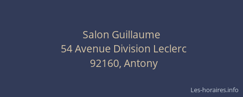 Salon Guillaume