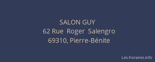 SALON GUY