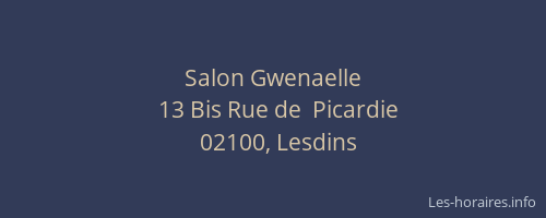 Salon Gwenaelle