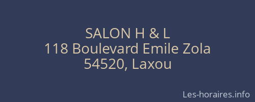 SALON H & L