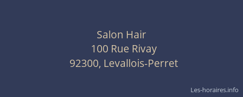 Salon Hair