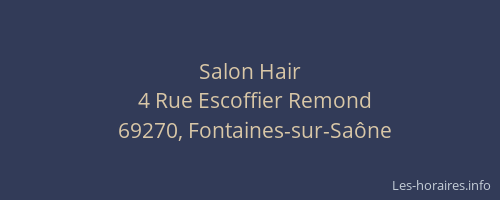 Salon Hair