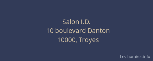 Salon I.D.