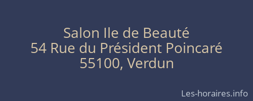 Salon Ile de Beauté