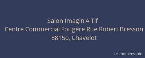 Salon Imagin'A Tif