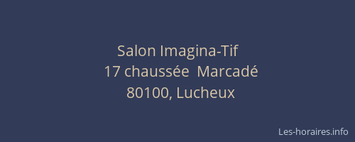 Salon Imagina-Tif