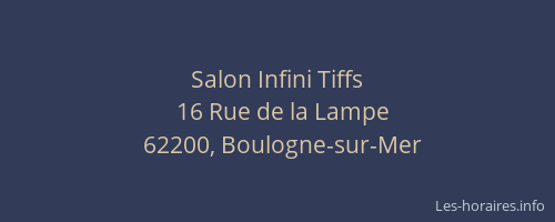 Salon Infini Tiffs