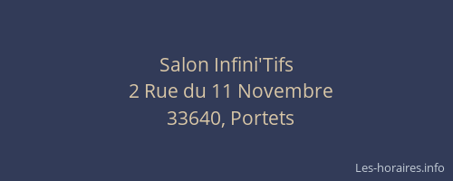 Salon Infini'Tifs