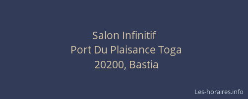Salon Infinitif