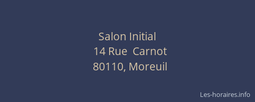 Salon Initial