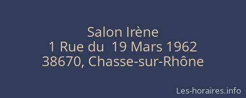 Salon Irène