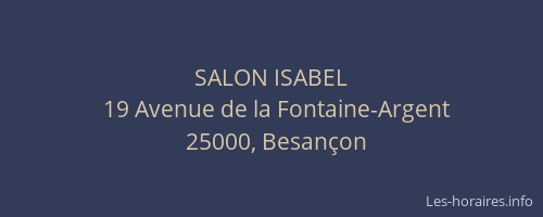 SALON ISABEL