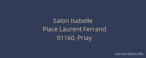 Salon Isabelle