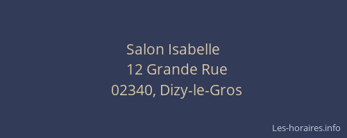 Salon Isabelle