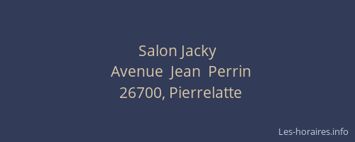 Salon Jacky