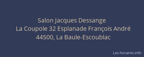 Salon Jacques Dessange
