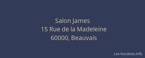 Salon James