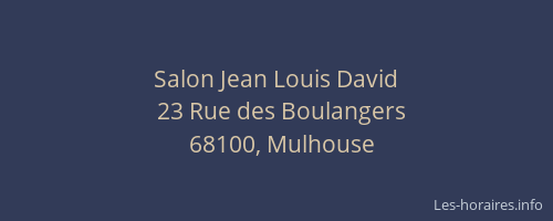 Salon Jean Louis David