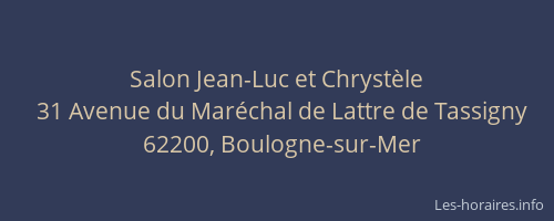Salon Jean-Luc et Chrystèle