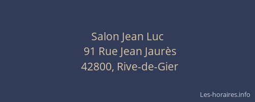 Salon Jean Luc