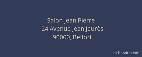 Salon Jean Pierre