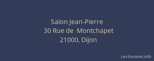 Salon Jean-Pierre