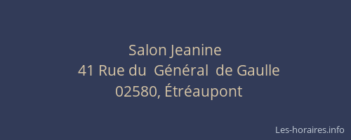 Salon Jeanine