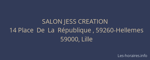 SALON JESS CREATION
