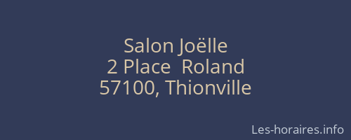 Salon Joëlle