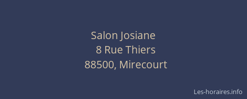 Salon Josiane