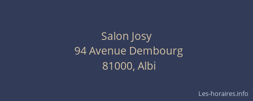 Salon Josy