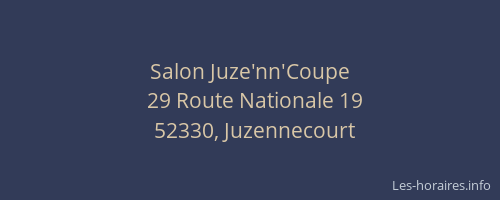 Salon Juze'nn'Coupe