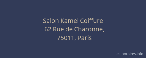 Salon Kamel Coiffure