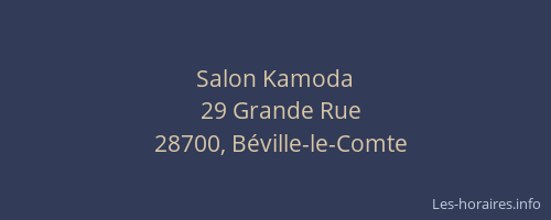 Salon Kamoda