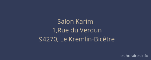 Salon Karim