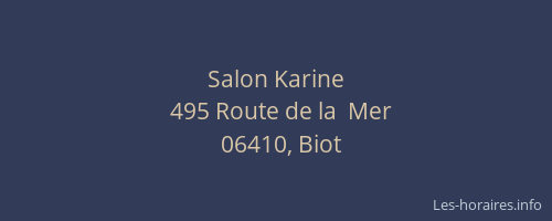 Salon Karine